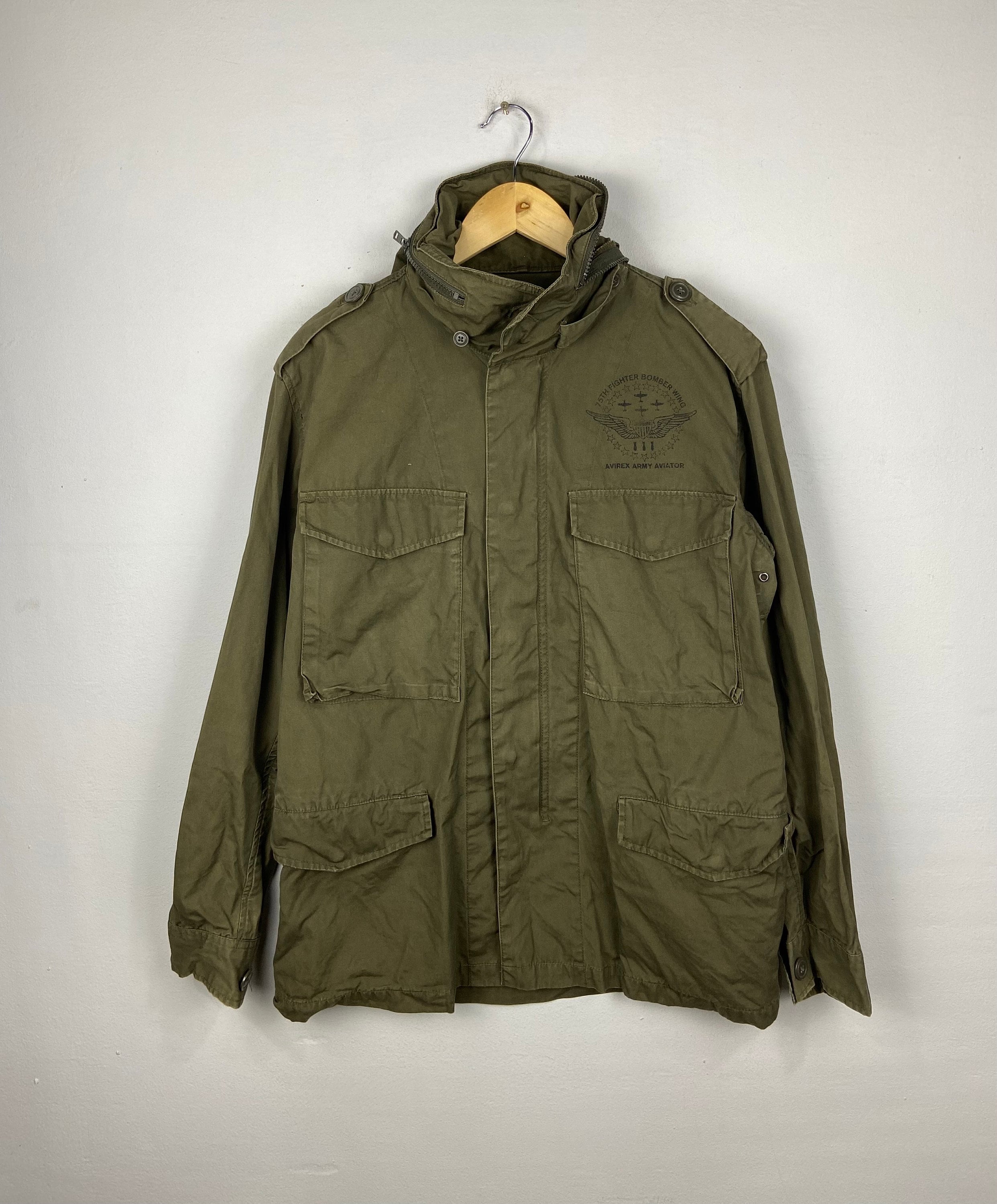 Vintage Avirex Parka Jacket Medium Vintage Avirex Us Army Vintage Avirex Parka Jacket Medium Vintage Avirex Us Army