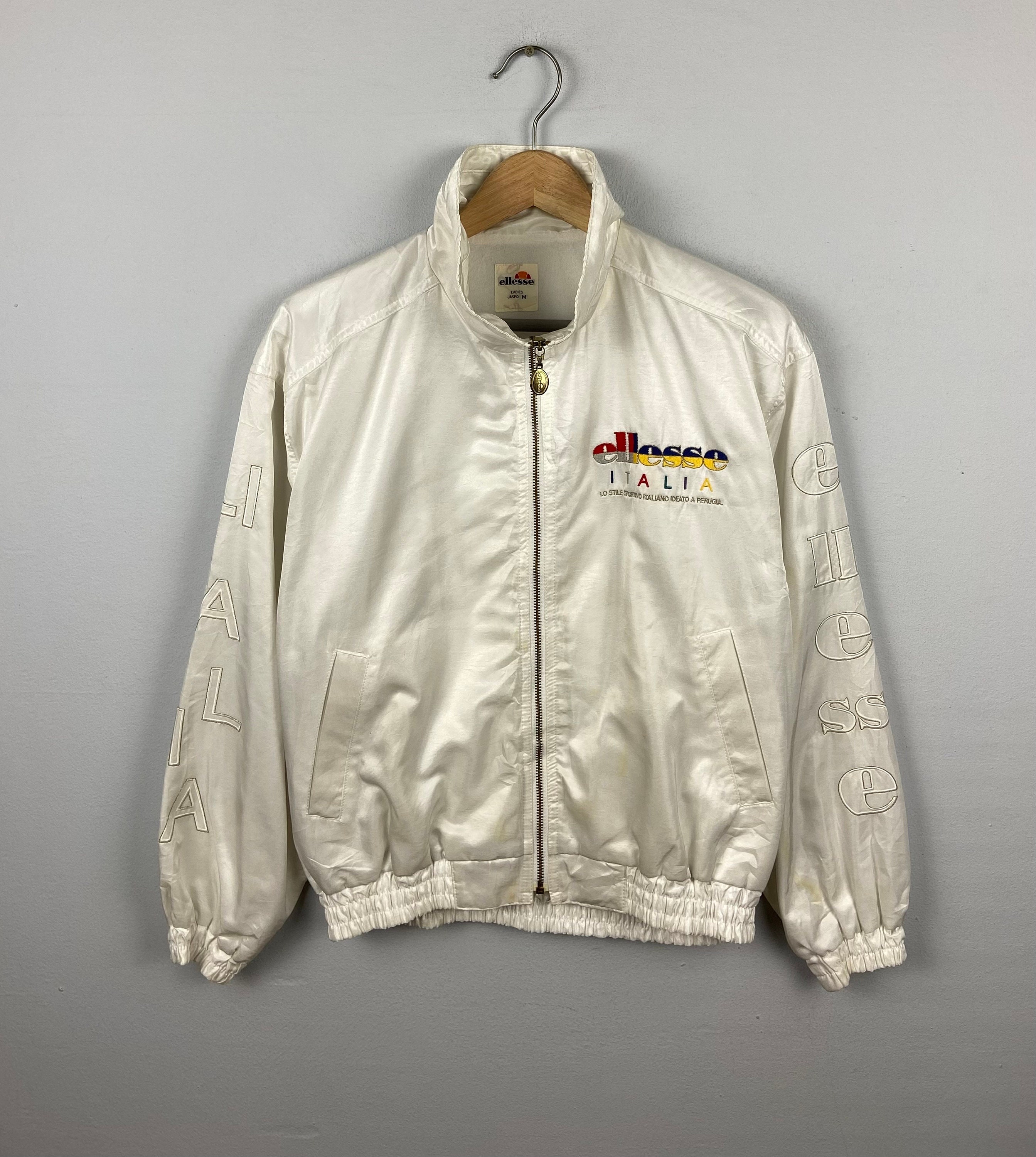Vintage 90s Ellesse Italian Bomber Jacket Ellesse Sportwear Vintage 90s Ellesse Italian Bomber Jacket Ellesse Sportwear