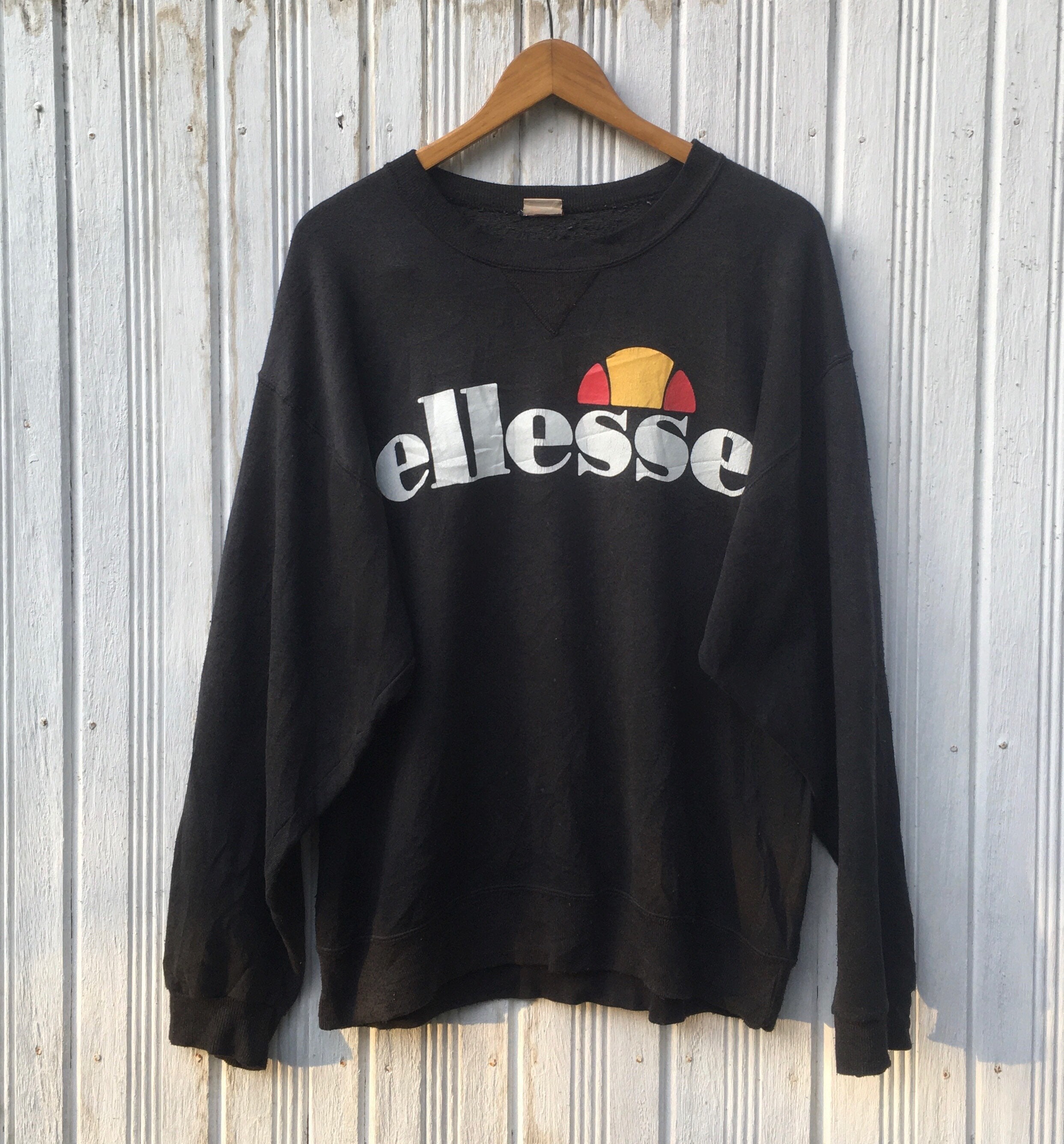 Vintage Ellesse Spell Out Jumper Pull Over Crewneck Big Logo - Etsy Finland
