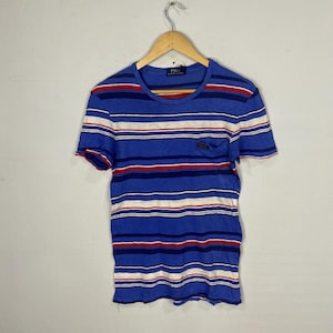 Polo Ralph Lauren Polo Streifen Shirt Ralph Lauren Border Stripe Streetwear T-Shirt Größe XS