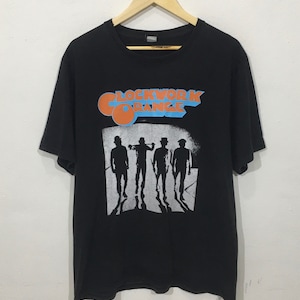 Clockwork Orange American Crime Promo Stanley Kubrick Large Vintage Clockwork Orange Movie Film Top Tees Tshirt Size L