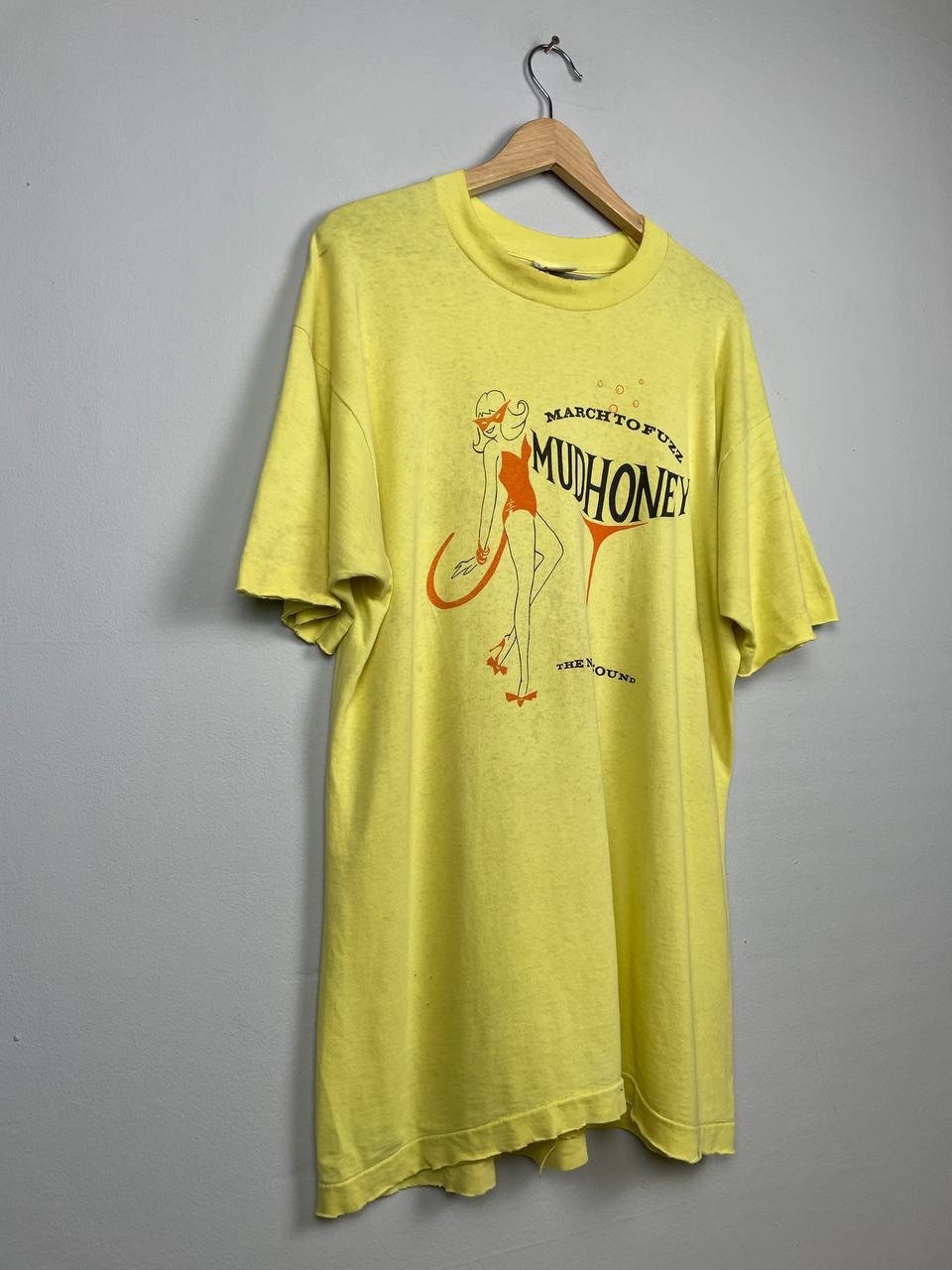 Vintage 90s Mudhoney March to Fuzz Los Playboys International Tee