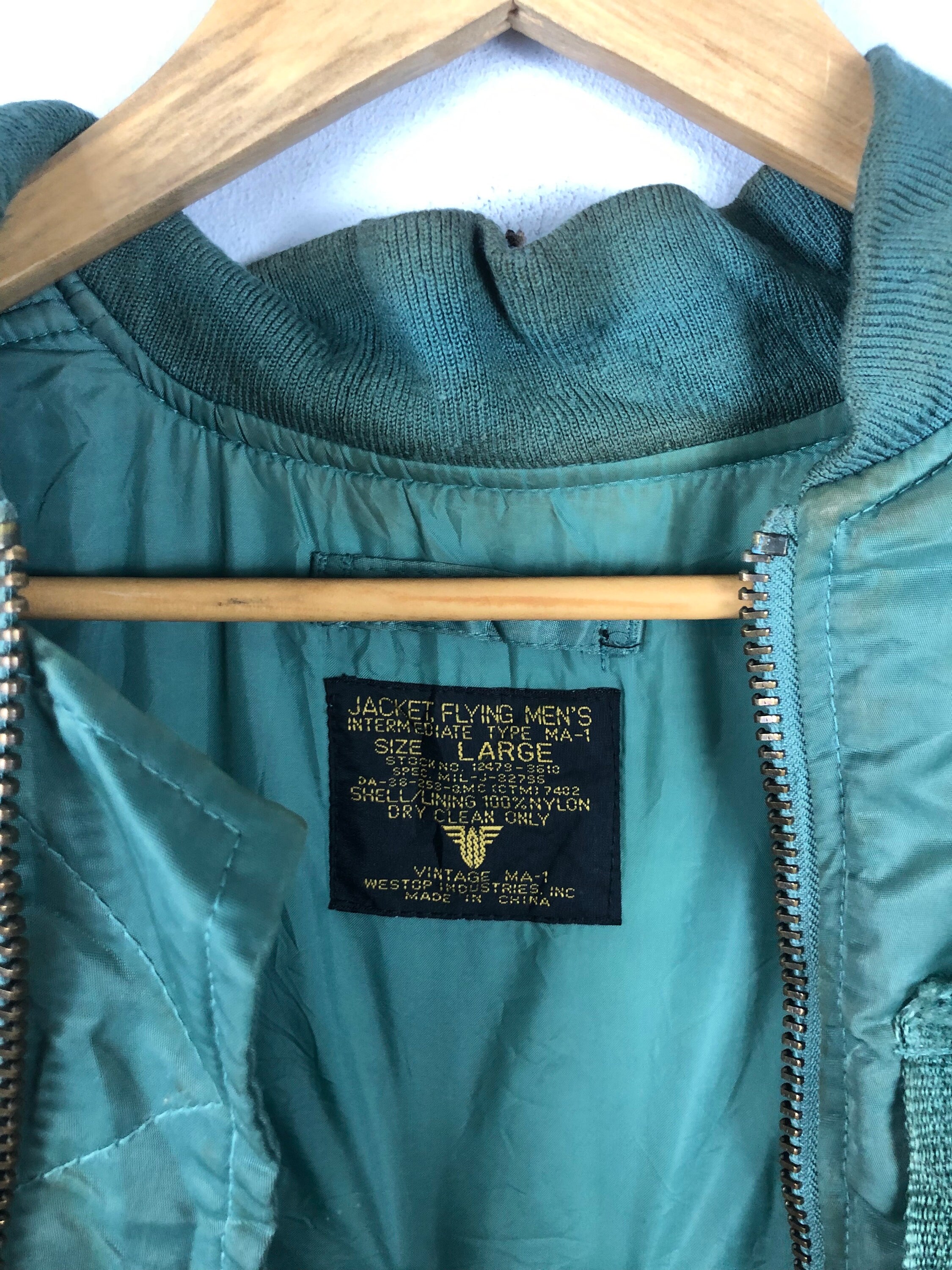 Vintage US Airforce Weststop Industries Air Force Ma-1 Flight