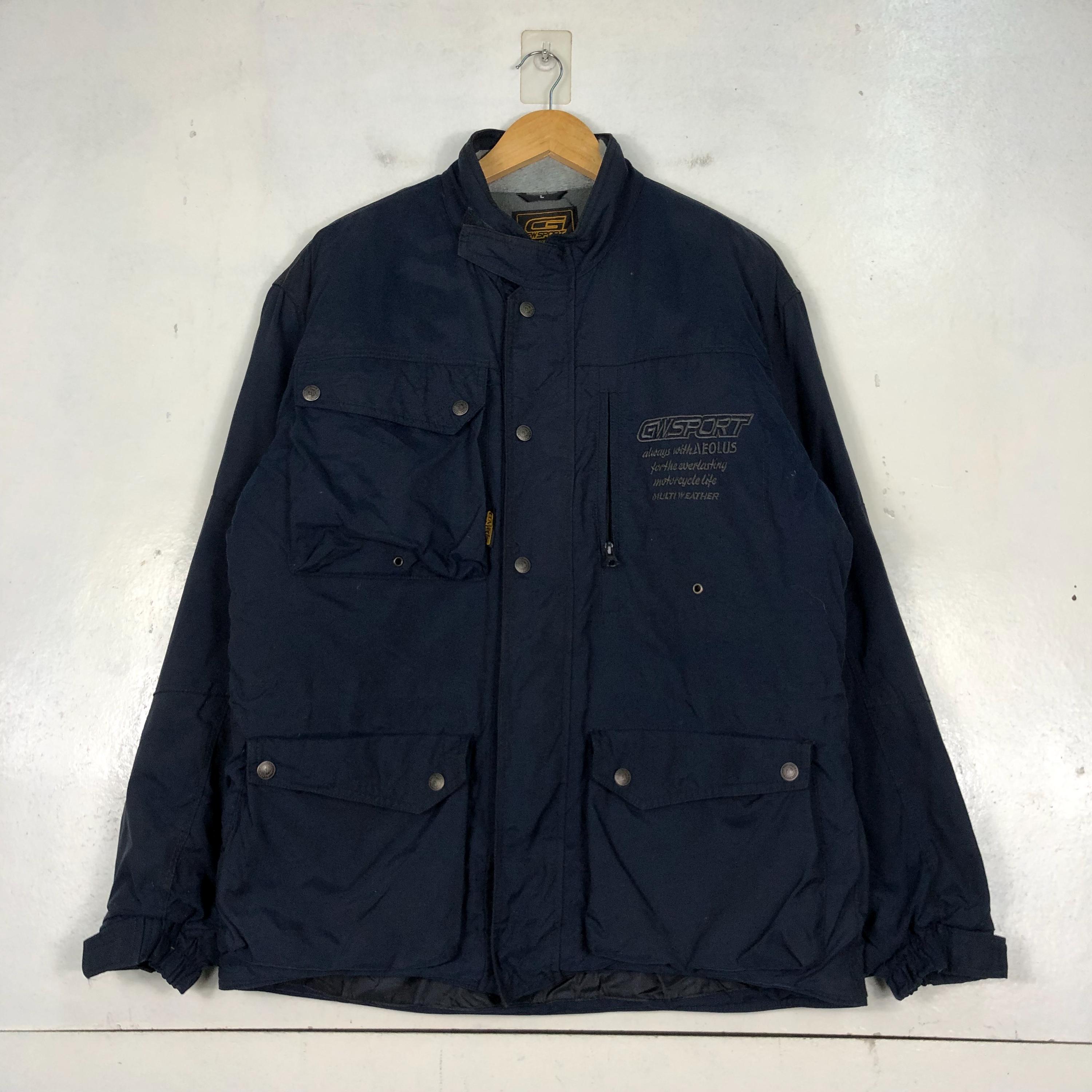 ウェア goldwin motorcycle jacket HONDA GOLDWING Collection Mens Riding Jacket Black X-Small