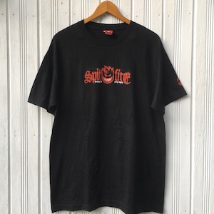 Vintage Spitfire “Ride The Fire”Skateboard  Large Vintage 1990s Spitfire Skate Skateboard TShirt Size L