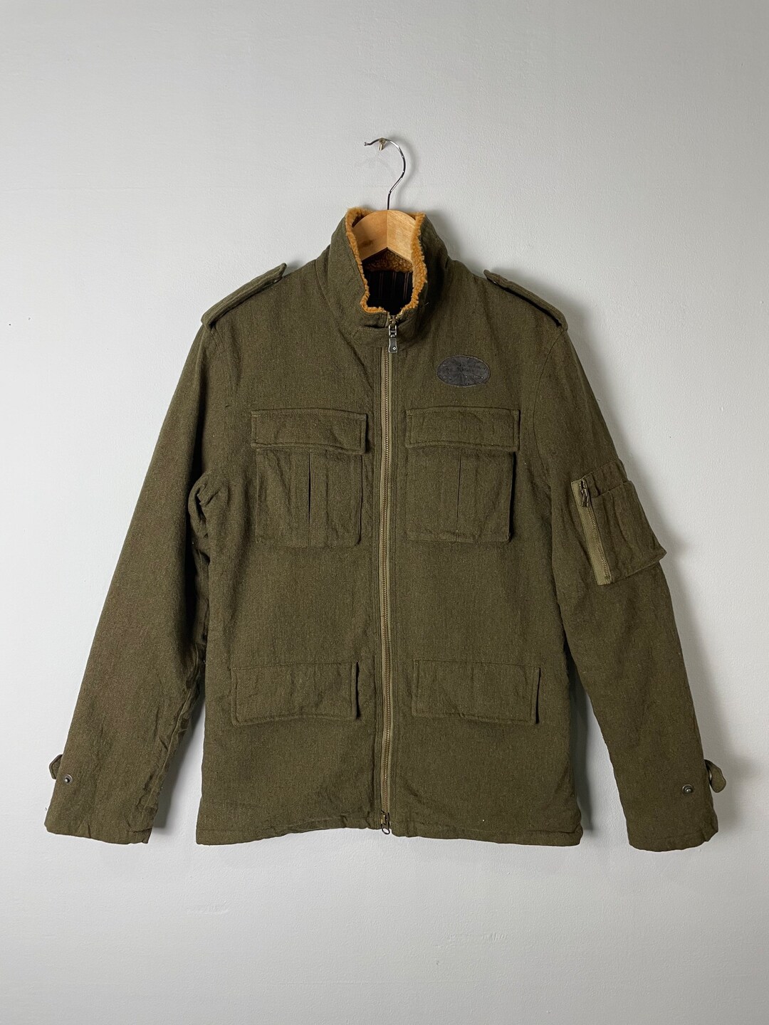 ジャケット・アウター baybee  no collar military JK(khaki) baybee no collar military JK(khaki) - メルカリ