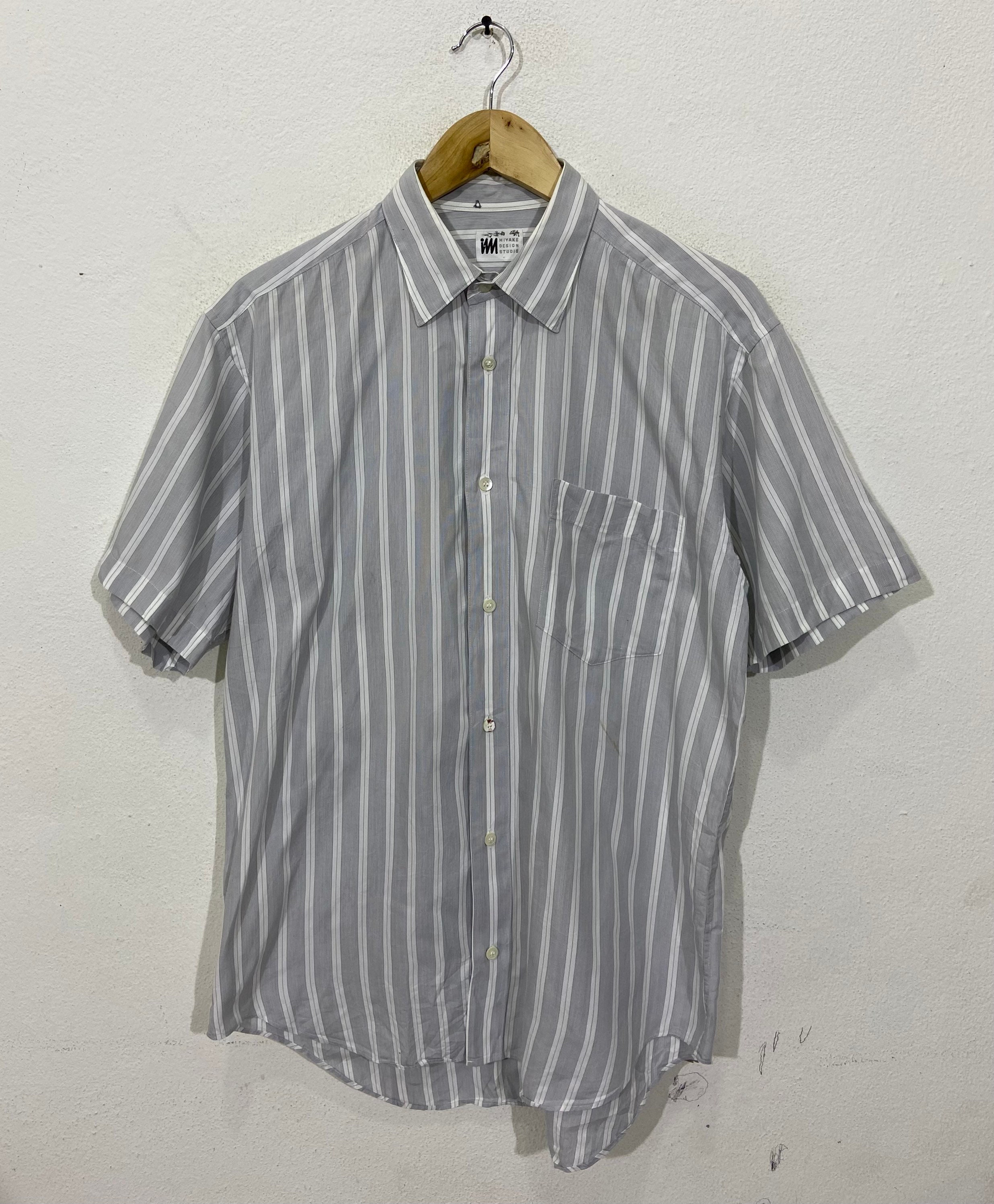 Miyake Design Studio Japanese Designer Issey Miyake Stripe Miyake Design Studio Japanese Designer Issey Miyake Stripe