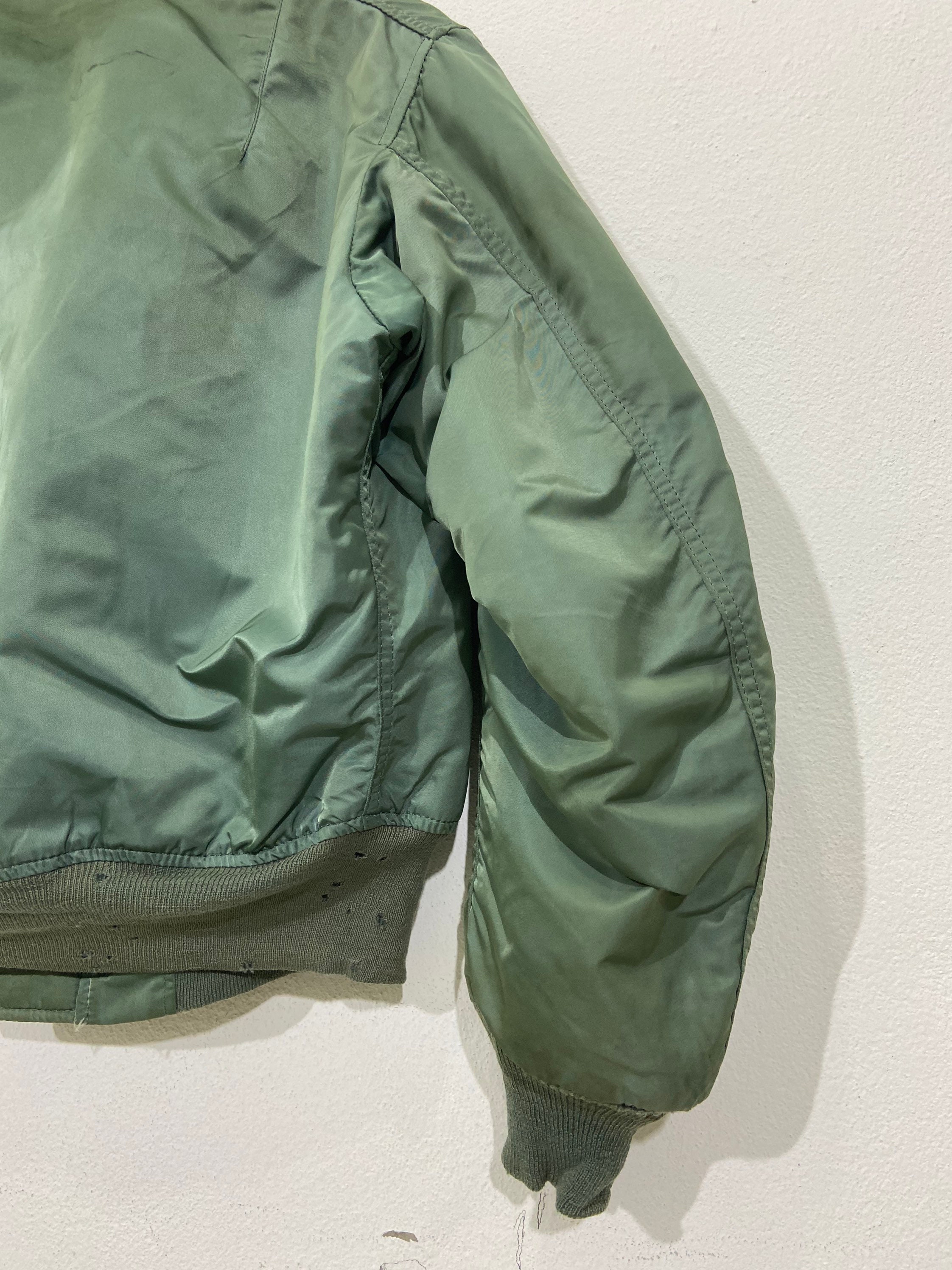 Vintage Alpha Industries Usa Air Force Ma-1 Flight Jacket