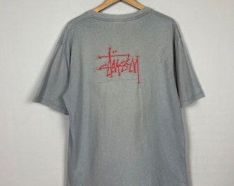Vintage Stussy New York City Int2 Shirt Extra Large 2000's Y2K