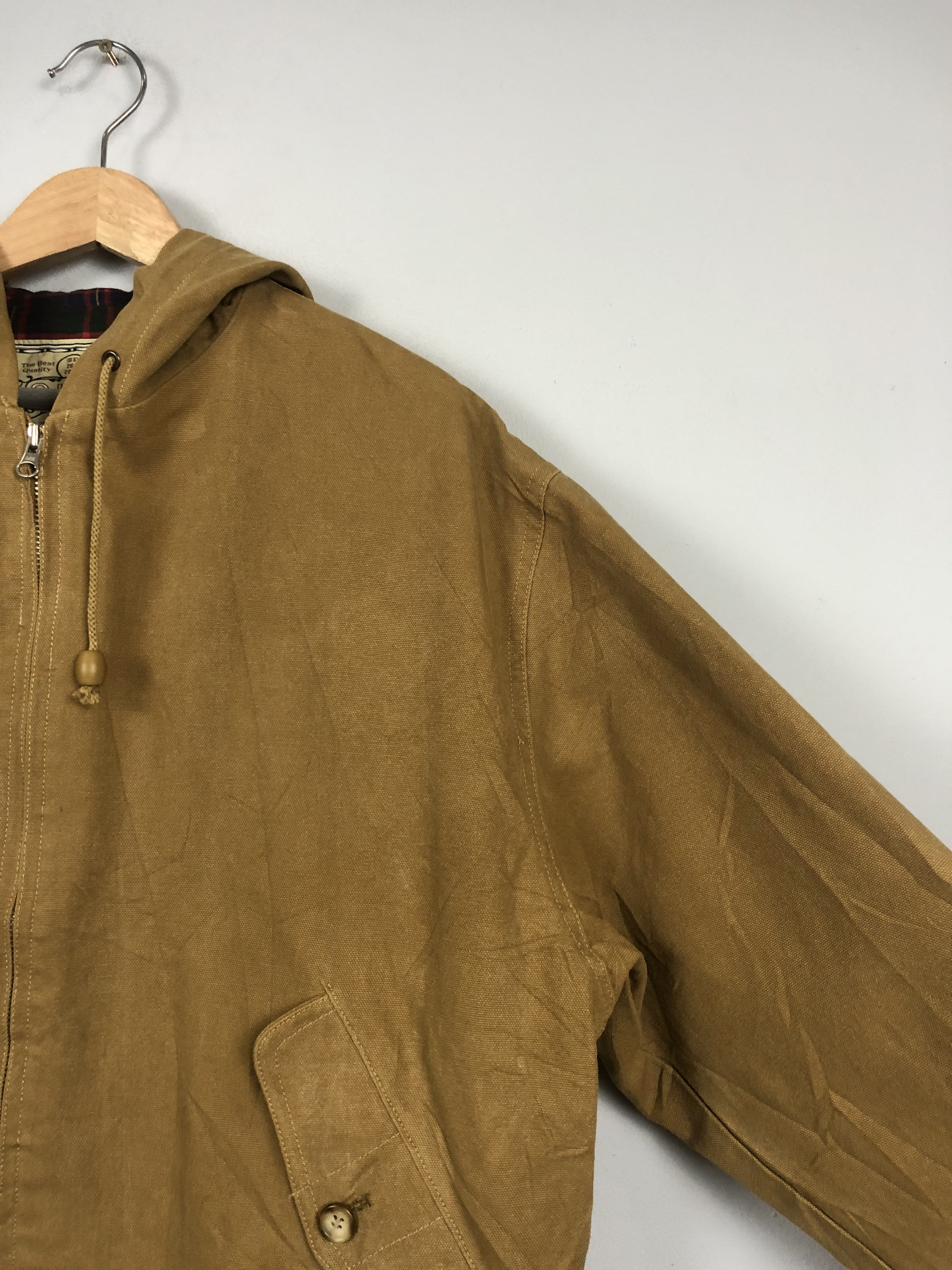 Vintage Japanese Brand O Henry Duck Chore Detroit Bomber Jacket