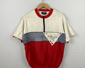 Vintage D Maggio Knitted Knit Sweater Pull Over Knitwear Sweater Mixed Double D Maggio Japanese Brand knitted Sweater Size M