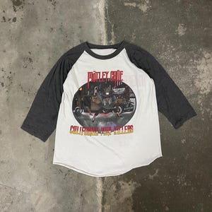 Vintage 80s Motley Crue “California Pain Killer” 1980s Motley Crue 3Q Tee Size S