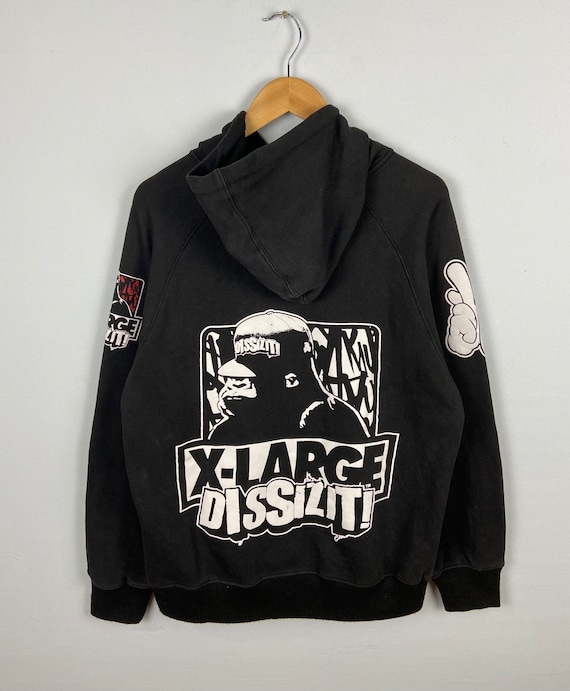 Vintage Xlarge Dissizit 2008 Big Shots of the West Coast Hoodie Japanese Brand Xlarge Streetwear Hybeast Sweater Hoodie Black Size M Etsy Denmark