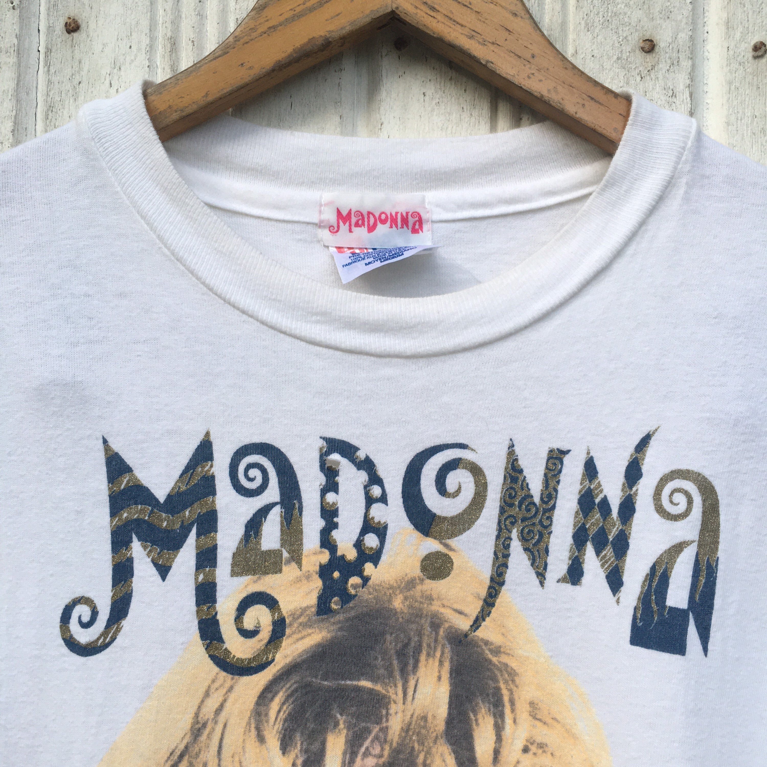 Vintage Madonna “rain Waiting Bad Girl Fever” Medium Vintage