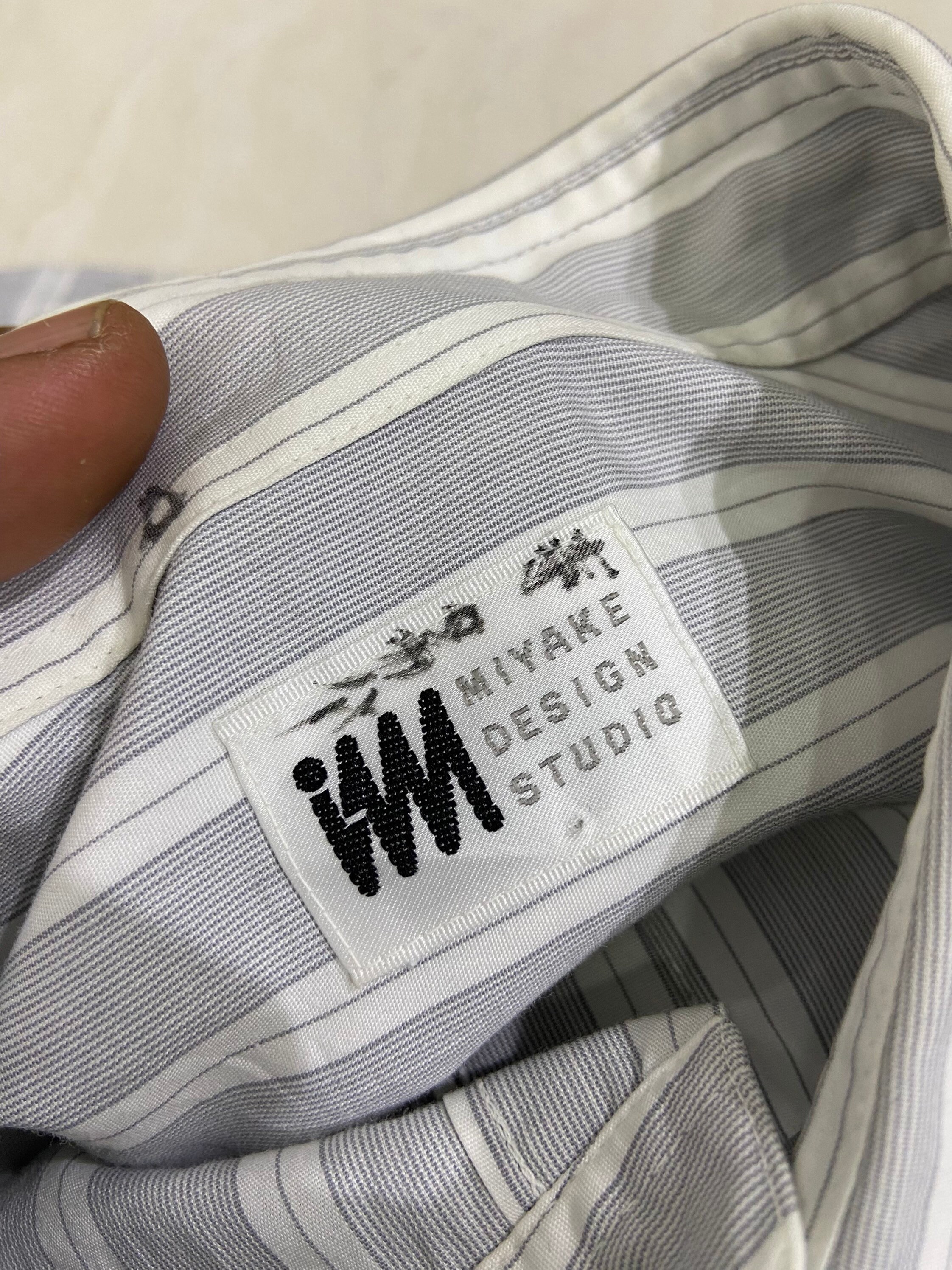 Miyake Design Studio Japanese Designer Issey Miyake Stripe Miyake Design Studio Japanese Designer Issey Miyake Stripe