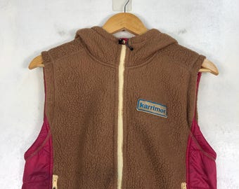 Vintage Karrimor Fleece Jacket Vest Small Size Fleece Karrimor Sweater  Large Outdoor Fleece Jacket Size L - Main Image
