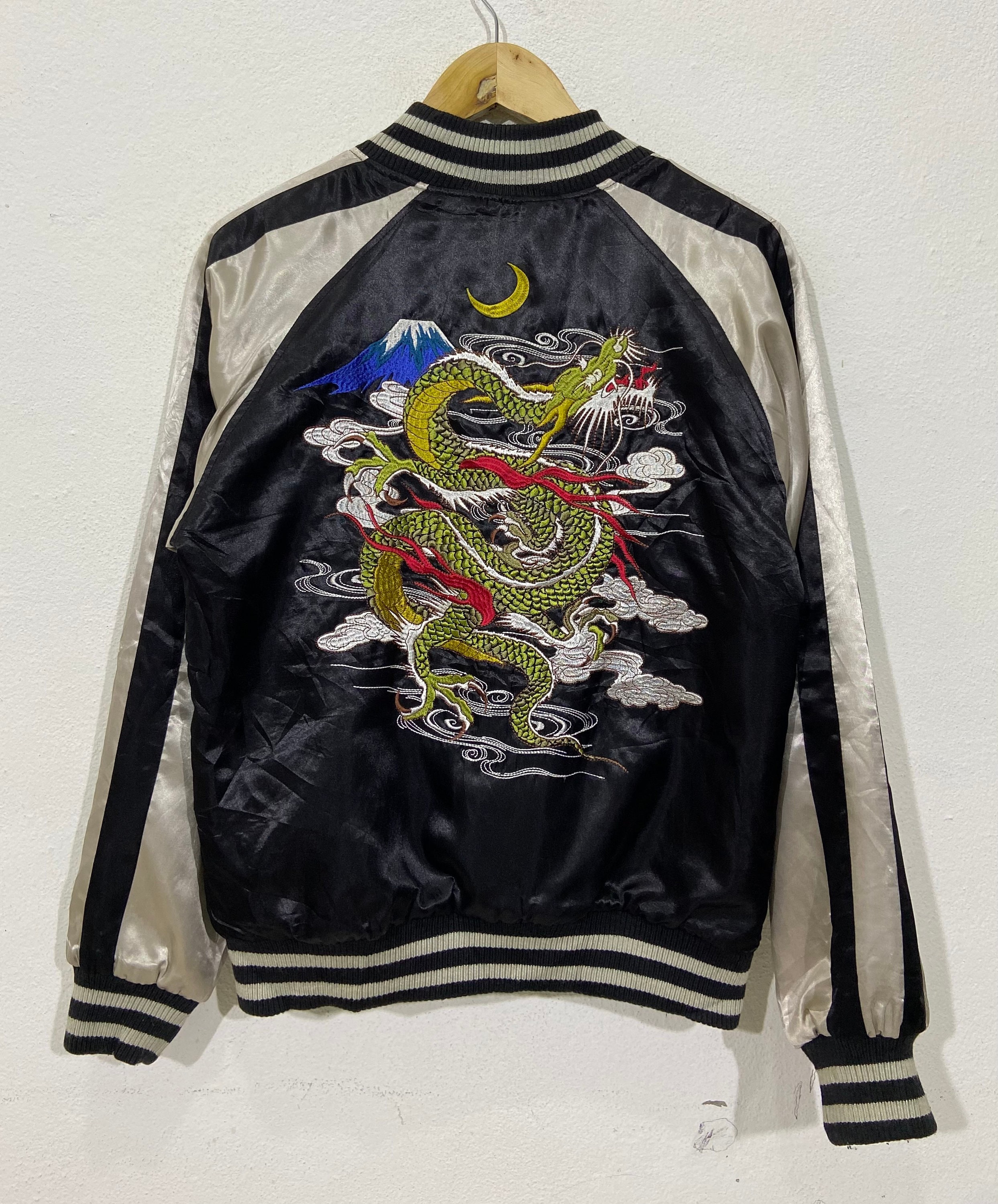 Vintage Studio Hiro Dragon Jacket Vintage 90s Sukajan Fuji Tokyo ...