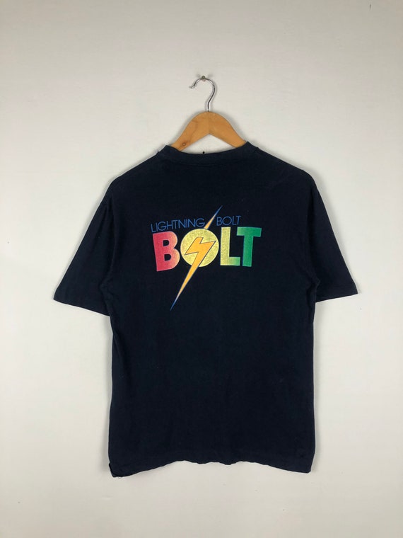 Lightning bolt ライトニングボルト　90sオールドサーフ USA Vintage 90s Lightning Bolt Surf Surfing Surfer Tee Large
