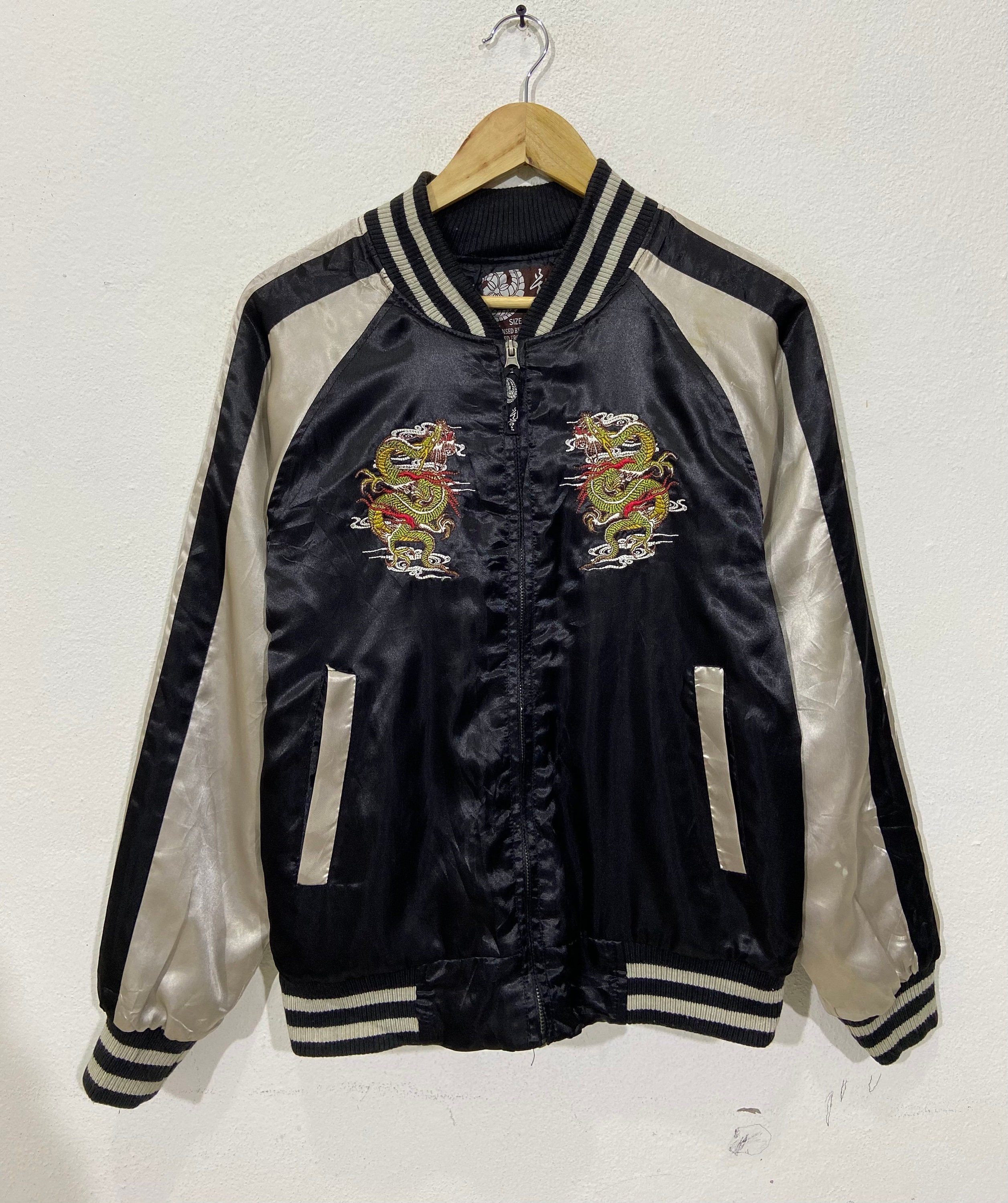 Vintage Studio Hiro Dragon Jacket Vintage 90s Sukajan Fuji Vintage Studio Hiro Dragon Jacket Vintage 90s Sukajan Fuji