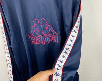 Vintage Kappa Zipper Jacket Large Unisex Kappa Italia Side Vintage Kappa Zipper Jacket Large Unisex Kappa Italia Side