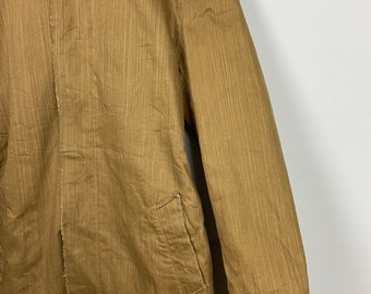 In the Attic Japanese Brand Linen Coat Large in the Attic