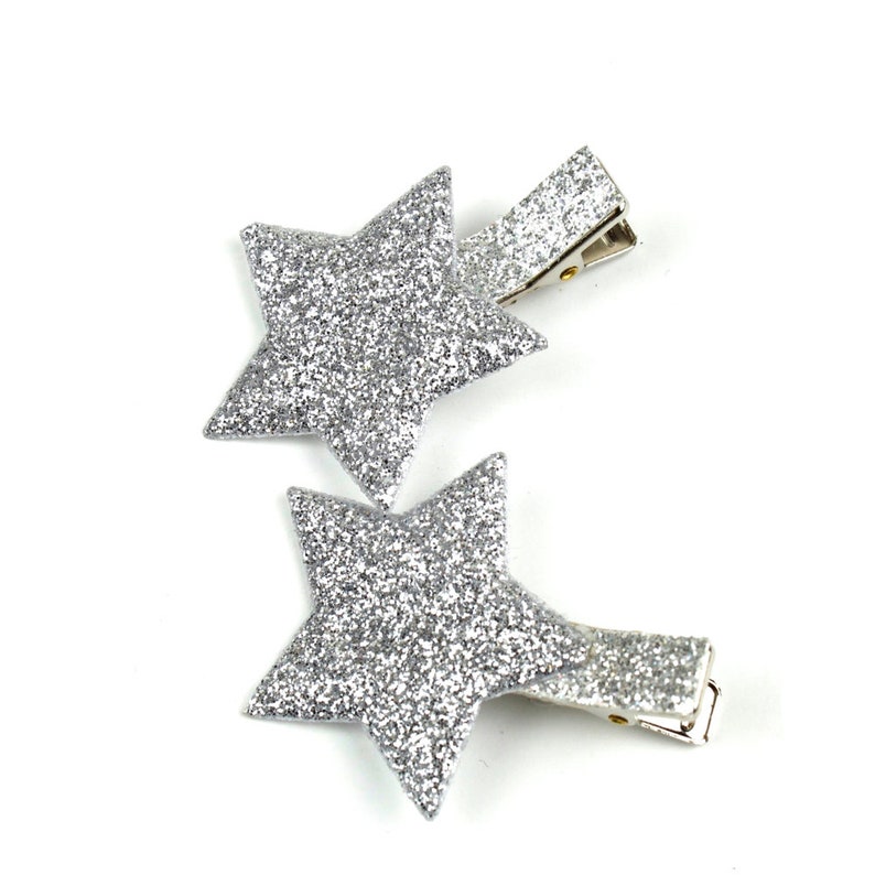 Rougecaramel 2 Star hair pinch and large sequins