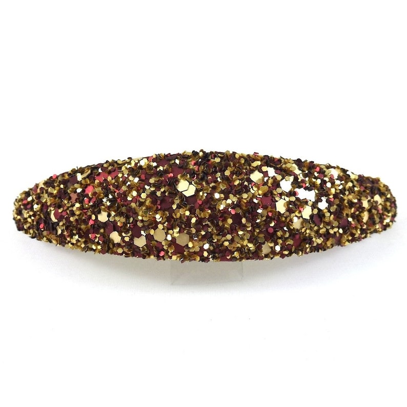 Rougecaramel Oval sequin hair bar
