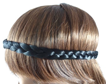 Rougecaramel - Headband/bandeau tressé cheveux 1.3cm