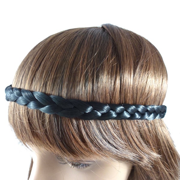 Rougecaramel - Headband/bandeau tressé cheveux 1.3cm