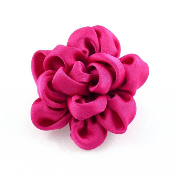 Blumenbrosche oder Blumenclip Durchmesser 6cm