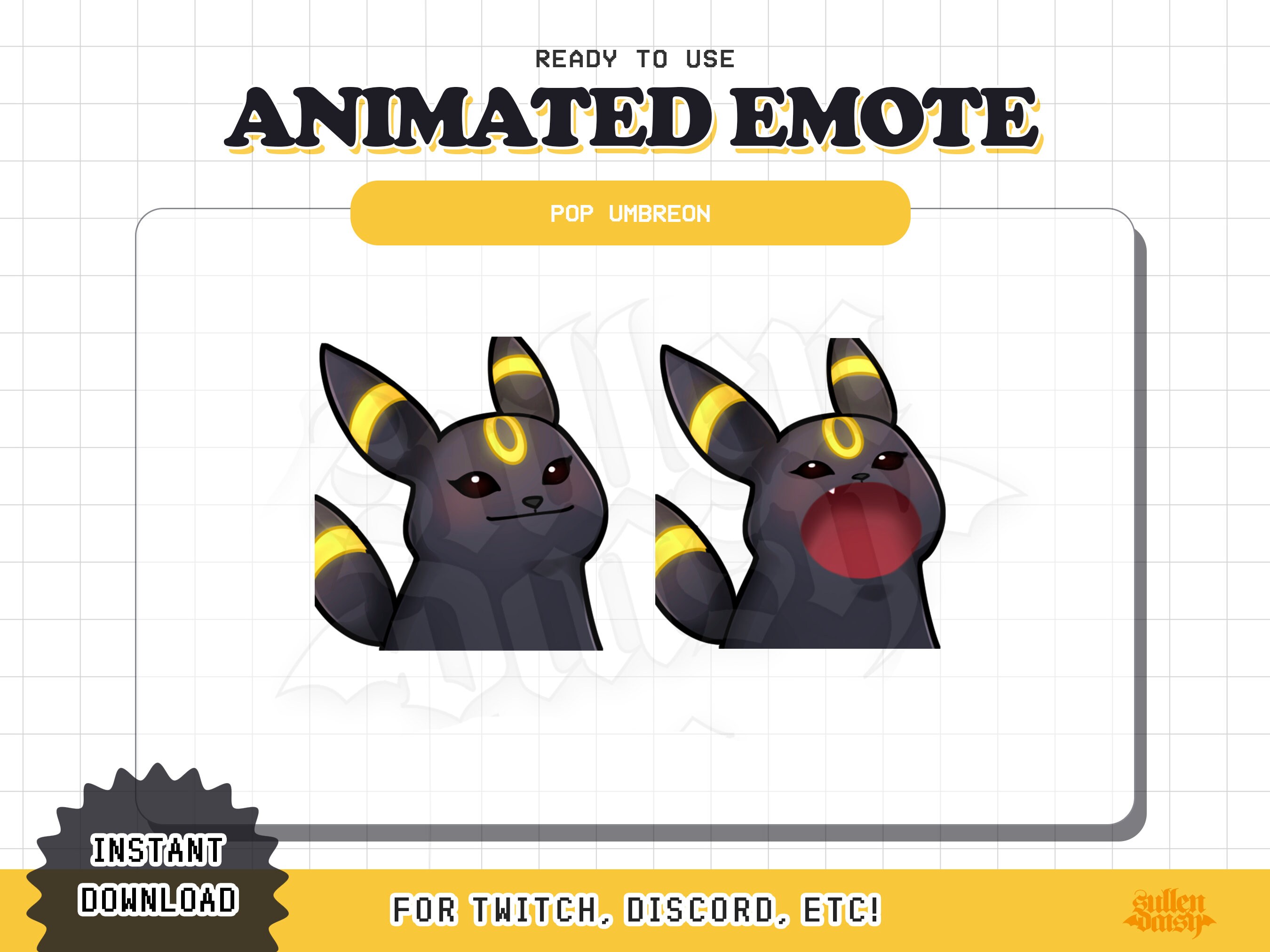 Pop Cat Animated Pixel Art Emote for Twitch, Discord &  | Ready to  use