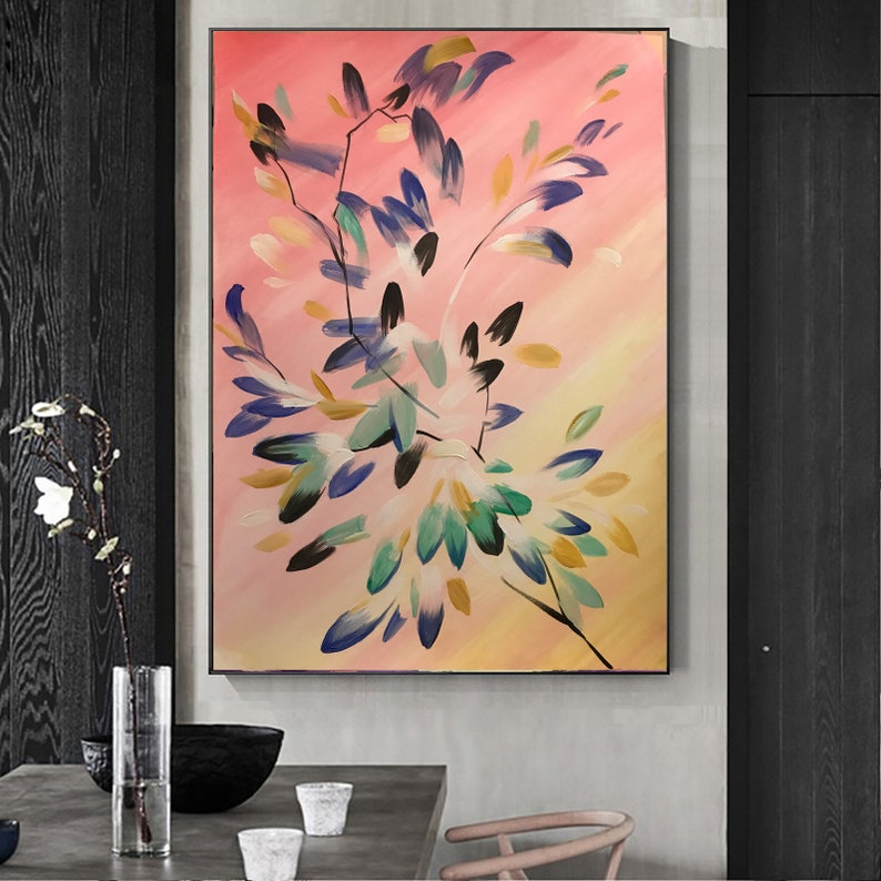 Extra Large Landscape Wall Art. Textured Abstract Painting. Etsy