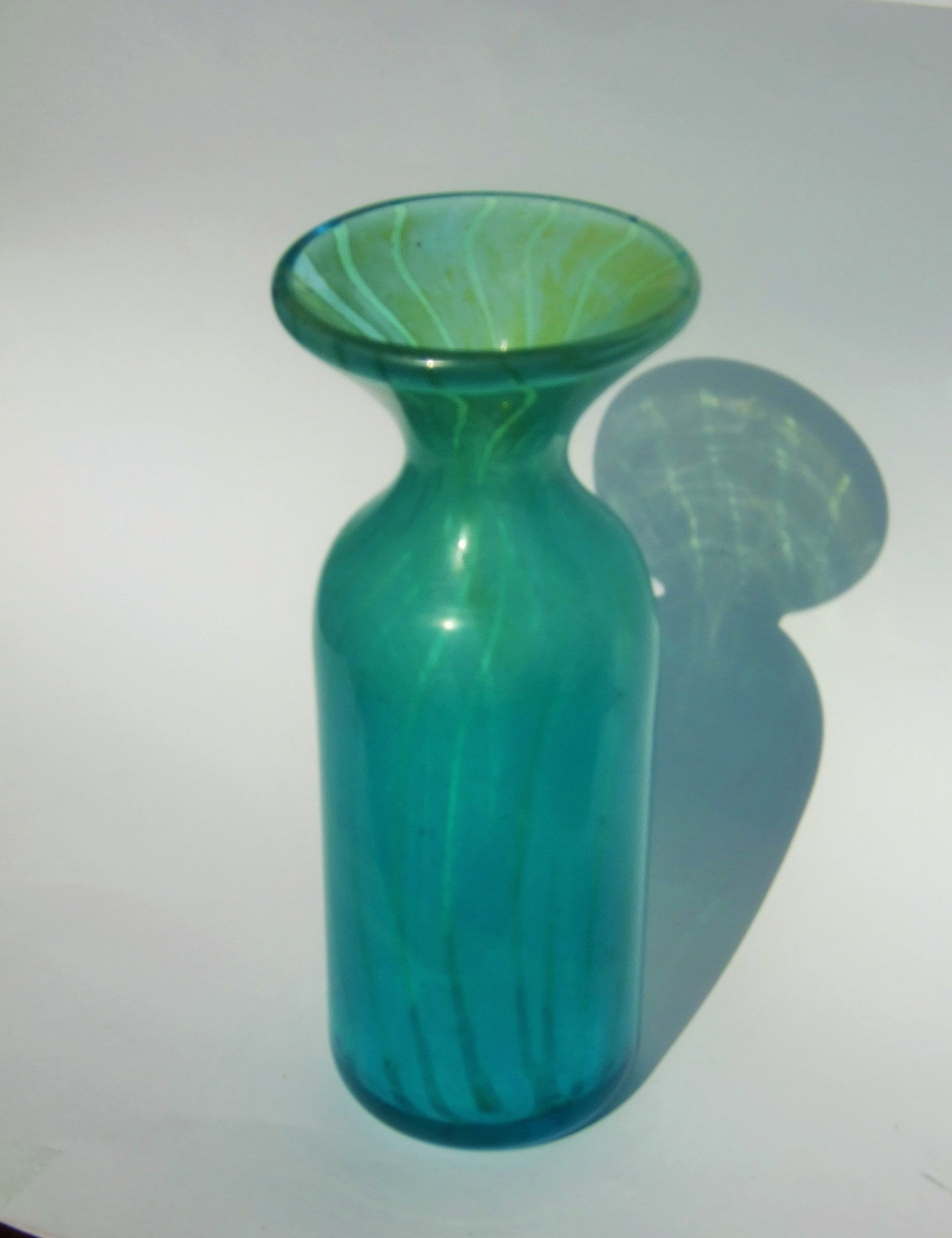 Mdina Ming Pattern Glass Vase 1970s Maltese Glass Signed to Etsy UK