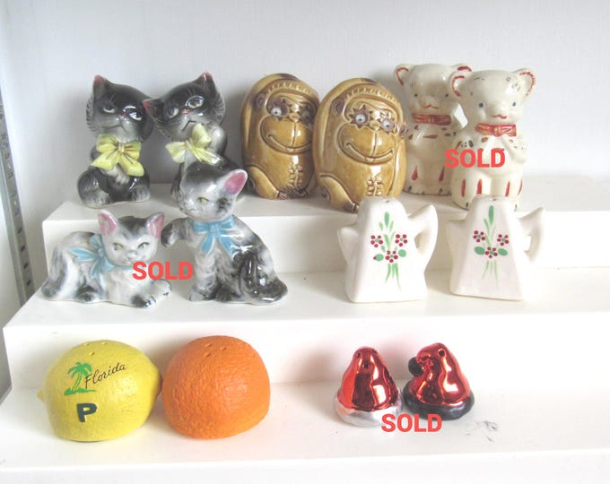 Choice of VTG Salt and Pepper Shaker Set (Group 42)