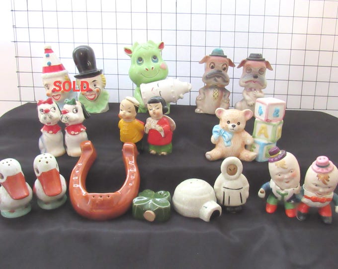 Choice of VTG Salt and Pepper Shaker Set (Group 23)