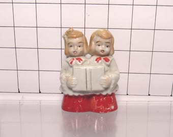 Small Porcelain Choir Girls Figurine (H)