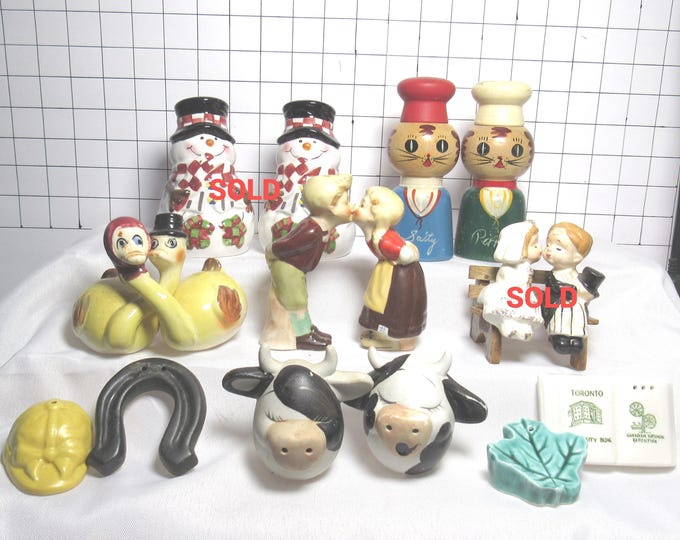 Choice of VTG Salt and Pepper Shaker Set (Group 22)