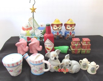 Choice of VTG Salt and Pepper Shaker Set (Group 50)
