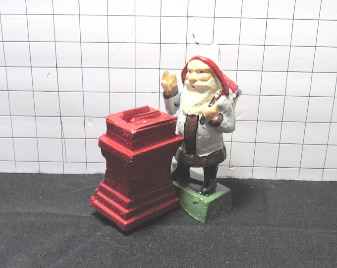 VTG Reproduction Cast Iron Old World Santa Mechanical Bank
