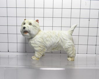 Bisque Like West Highland Terrier "Westie" Figurine (H)