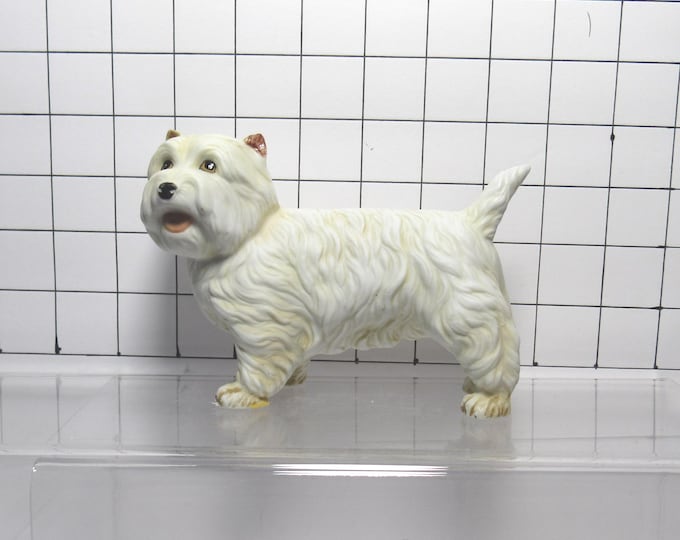 Bisque Like West Highland Terrier "Westie" Figurine (H)