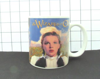 Vtg Ceramic Warner Bros. Wizard of Oz Coffee Mug 1997