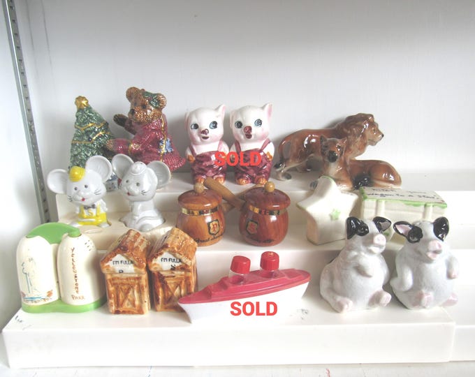 Choice of VTG Salt and Pepper Shaker Set (Group 7)