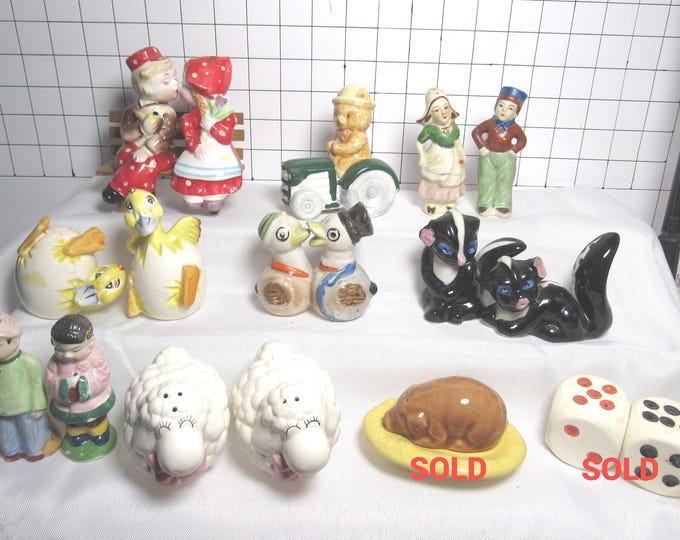 Choice of VTG Salt and Pepper Shaker Set (Group 14)