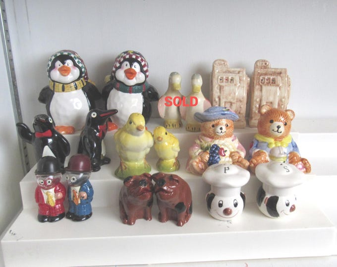 Choice of VTG Salt and Pepper Shaker Set (Group 6)
