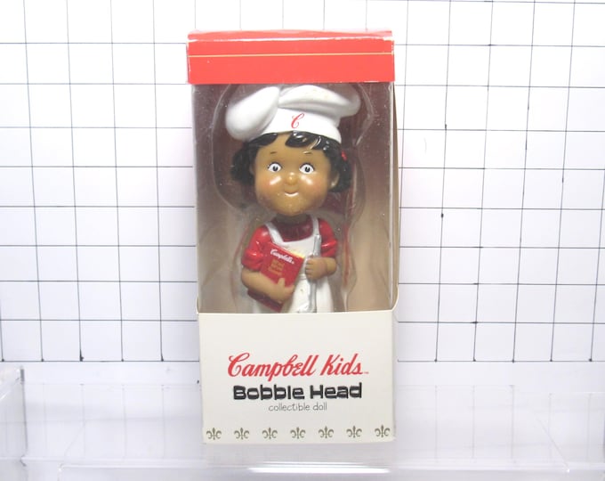Campbell Kids Bobble Head - Girl NIP (h)