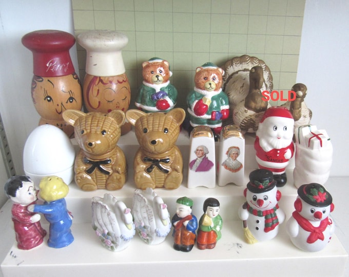 Choice of VTG Salt and Pepper Shaker Set (Group 2)