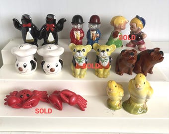Choice of VTG Salt and Pepper Shaker Set (Group 46)