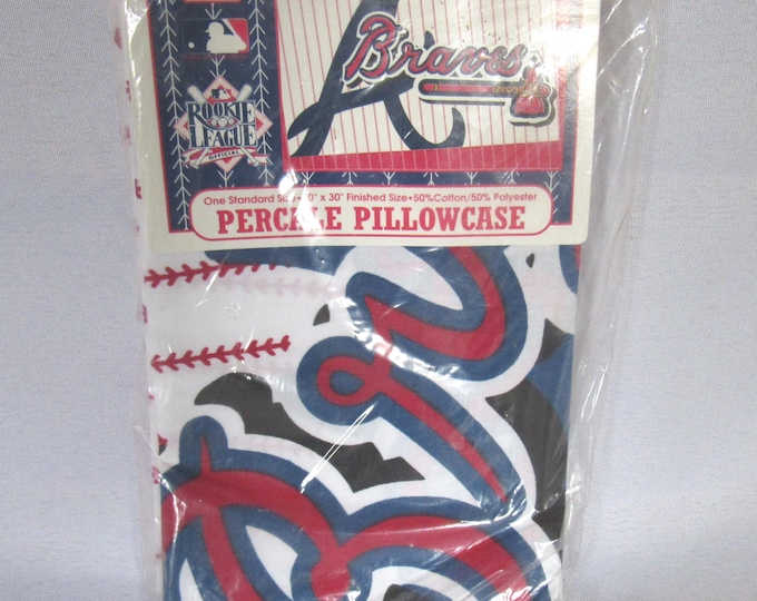 1 Official MLB 1994 Atlanta Braves Pillow Case