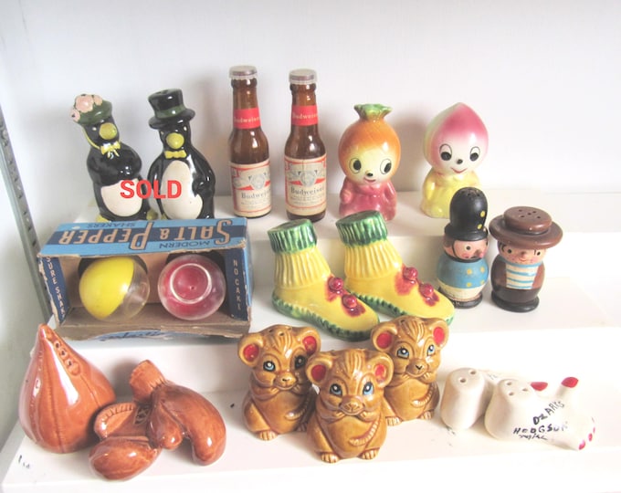 Choice of VTG Salt and Pepper Shaker Set (Group 43)